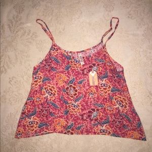 Mudd floral tank top